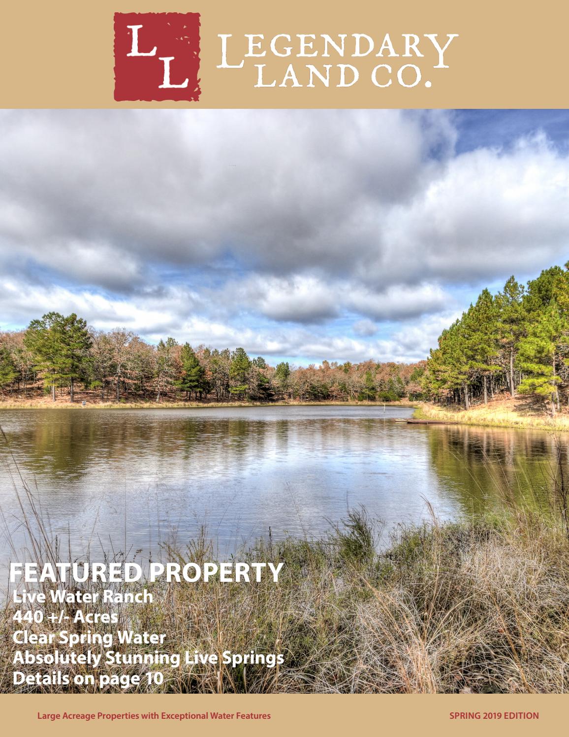 Legendary Land Catalog Spring 2019 by LegendaryLand2019 Issuu