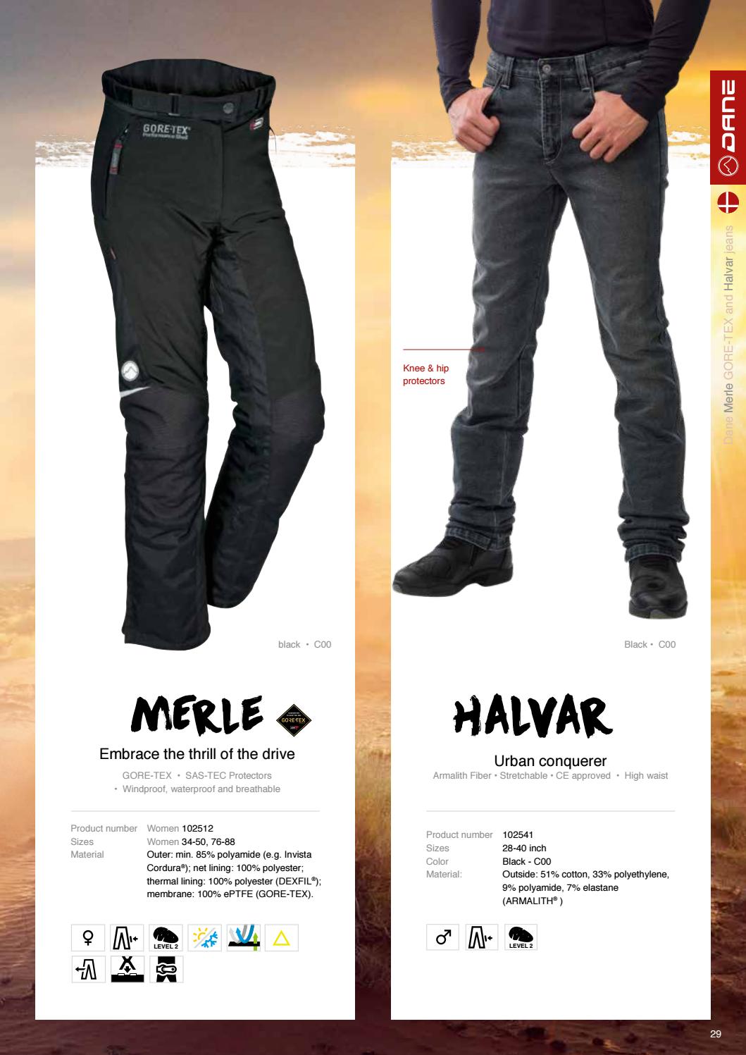Dane BORRE GORE-TEX INFINIUM/™ Motorrad Unterziehhandschuh Gr/ö/ße XS
