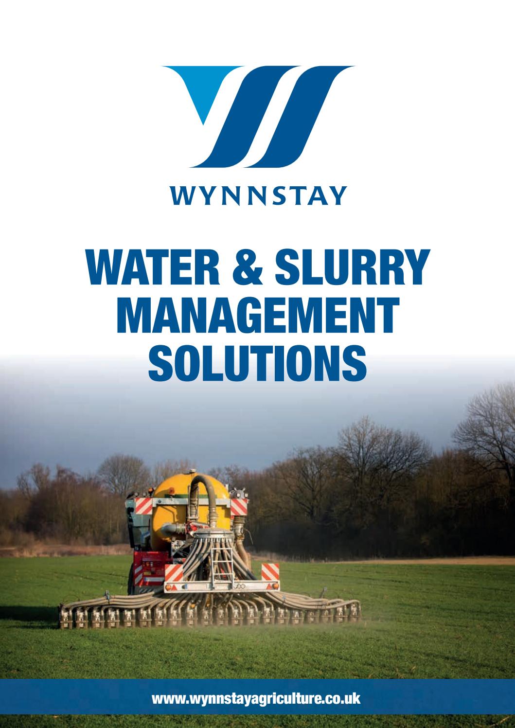 Water & Slurry Management Guide 2019 by WynnstayGroup Issuu