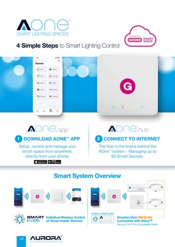 Aurora Lighting 灯饰目录 · Trade 版 Two - 智能 Connected Solutions - South Africa 第 14 页