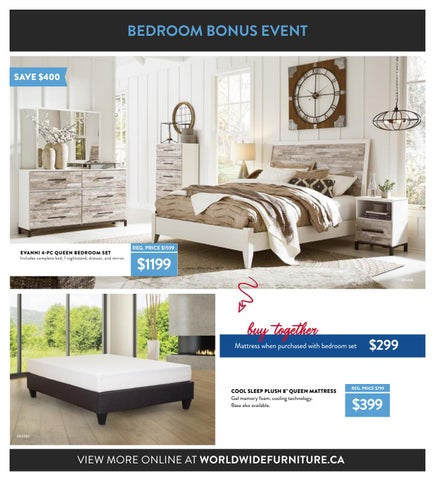 WorldWide Furniture 家具目录 · Worldwide 卧室 Blitz Sale 第 3 页