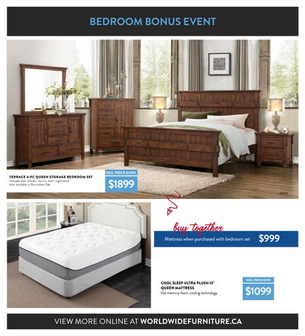 WorldWide Furniture 家具目录 · Worldwide 卧室 Blitz Sale 第 5 页