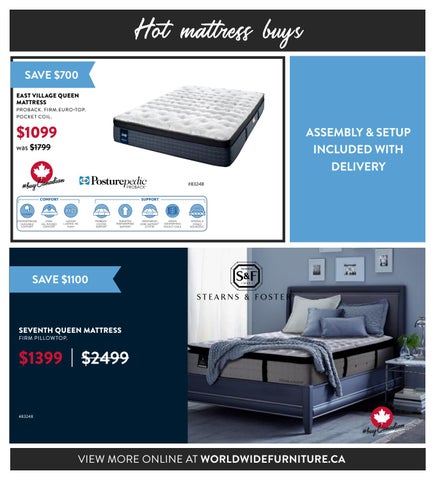 WorldWide Furniture 家具目录 · Worldwide 卧室 Blitz Sale 第 9 页