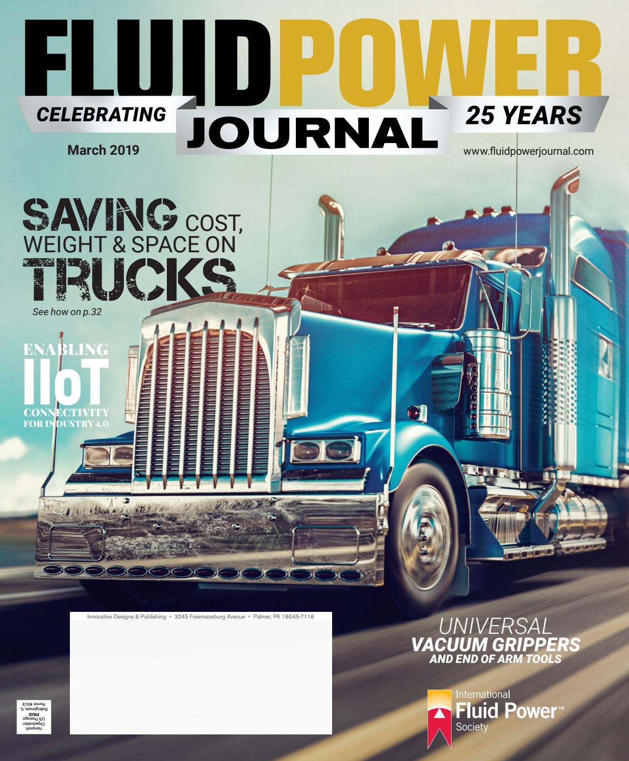 Fluid Power Journal March 2019 by Innovative Designs & Publishing, Inc