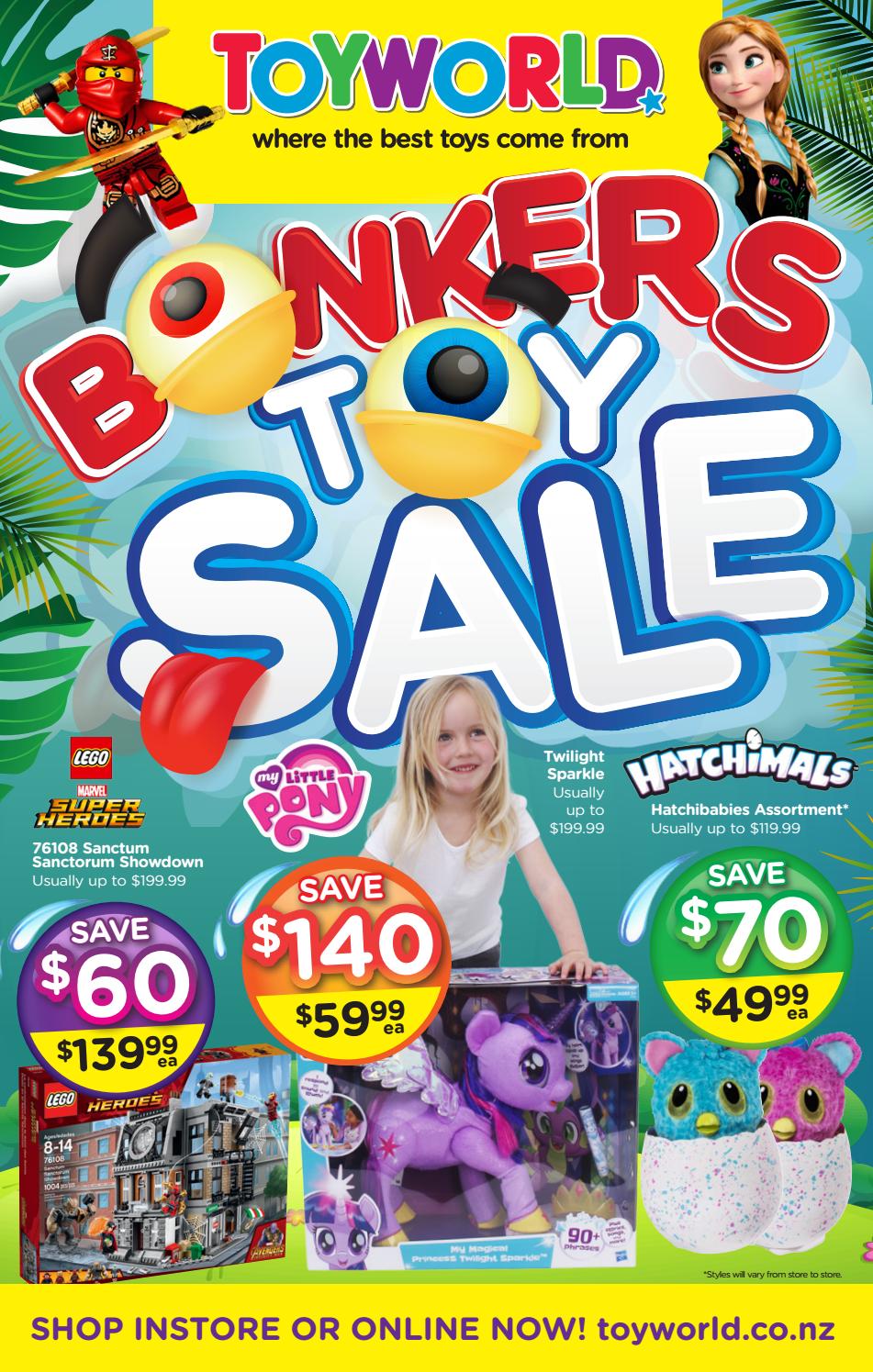 Toyworld NZ Bonkers Toy Sale Catalogue by Associated Retailers Ltd