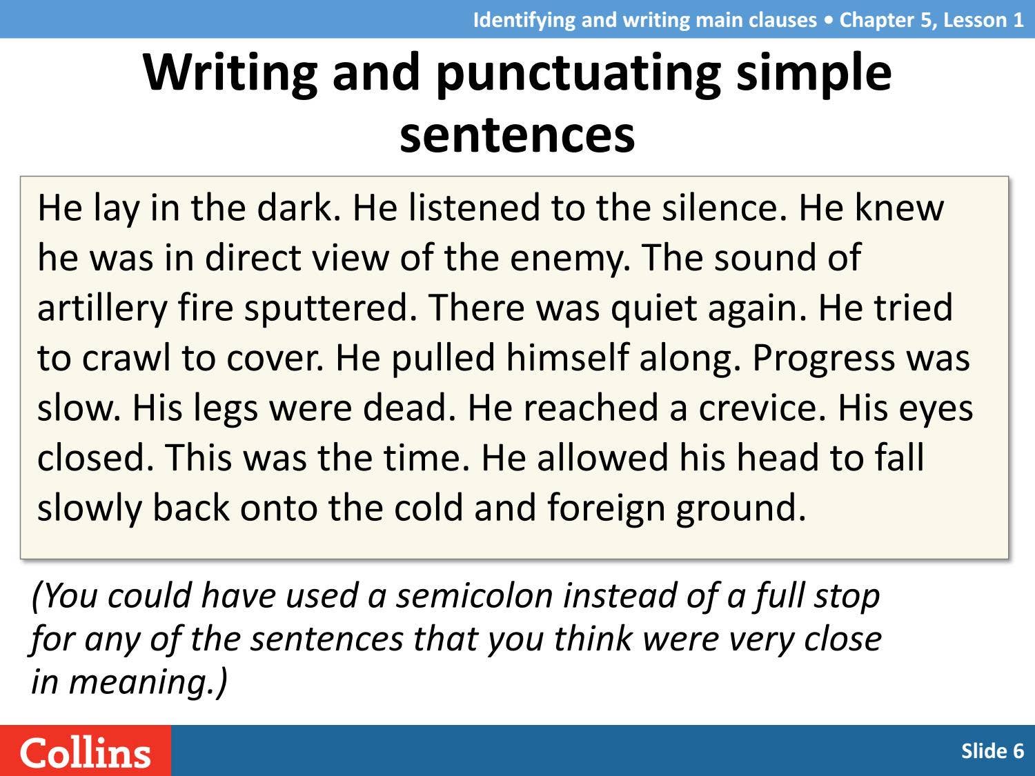Sentences Collide Crafting Brilliant Sentences by Collins - Issuu