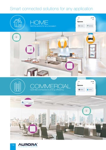 Aurora Lighting 灯饰目录 · 版 Two - 智能 Connected Solutions - South Africa 第 16 页