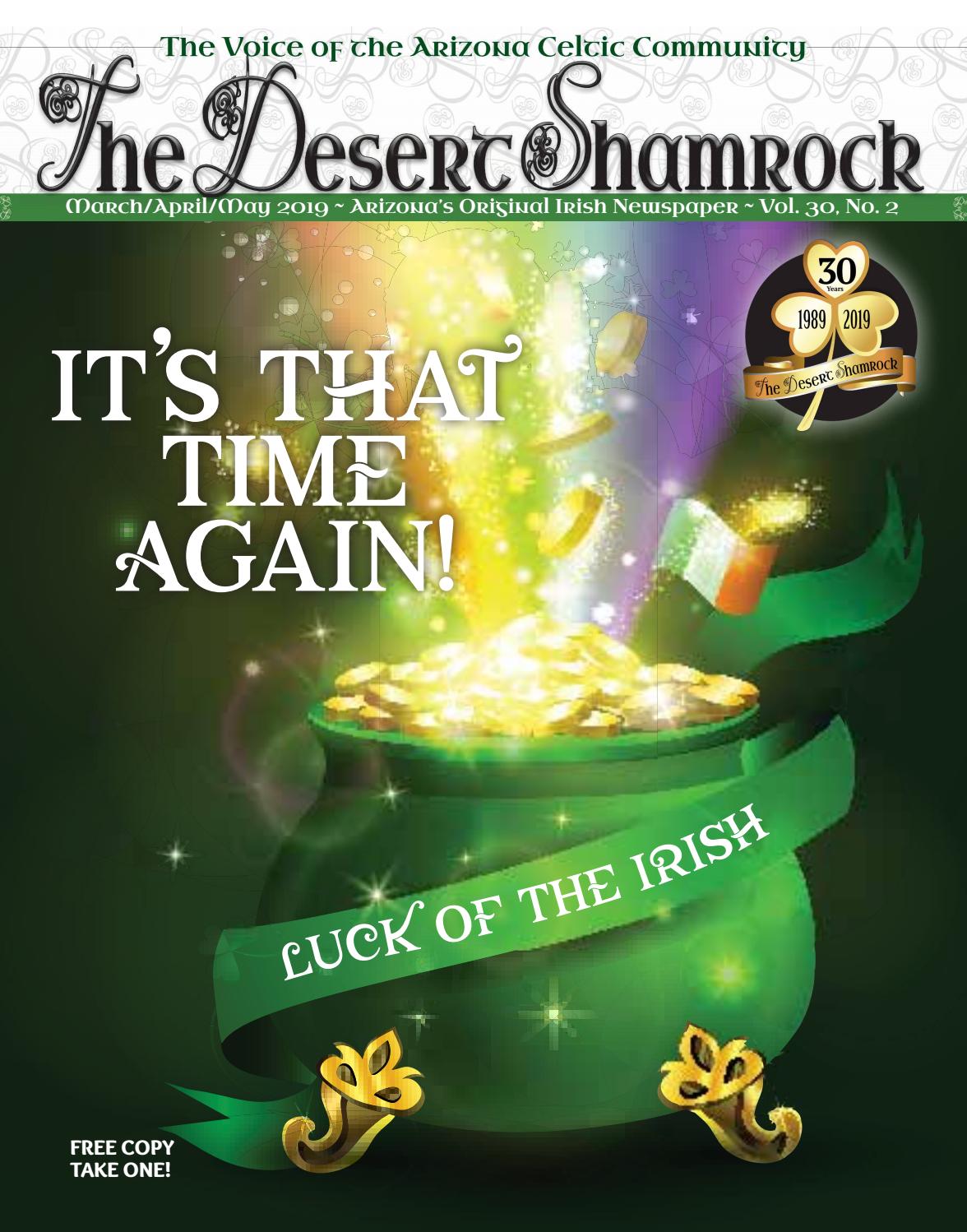 The Desert Shamrock March April May 2019 E Magazine By The Desert