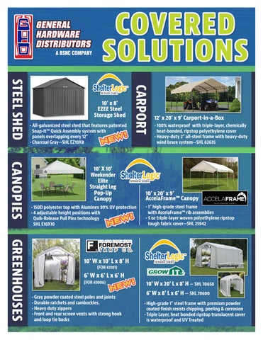 Aih Covered Solutions By Shelter Logic By Alaska Industrial