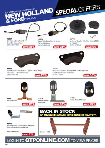 Quality Tractor Parts 灯饰目录 · QTP March Product News 2019 第 10 页