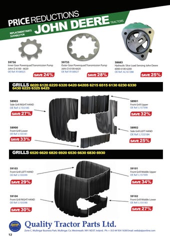 Quality Tractor Parts 灯饰目录 · QTP March Product News 2019 第 12 页