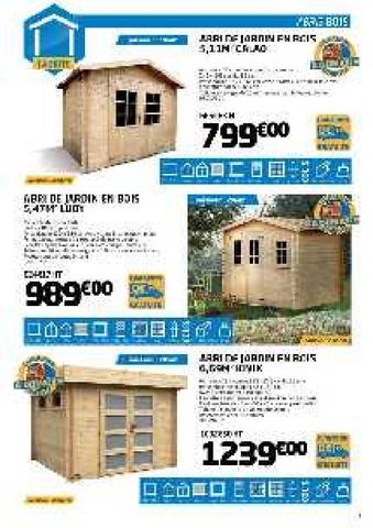 Ofertas Supermercados 家具目录 · Abris 德文 jardin 第 9 页