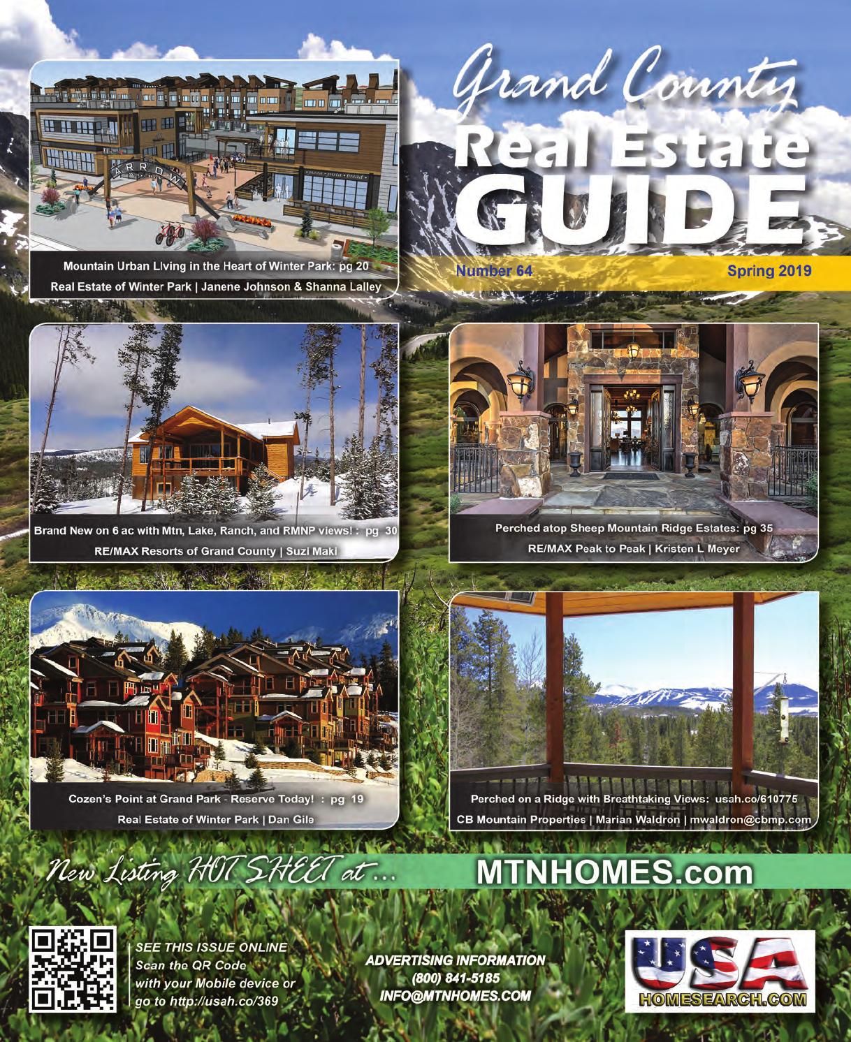 Grand County Real Estate Guide Num 64 by Mountain Homes Publishing Issuu