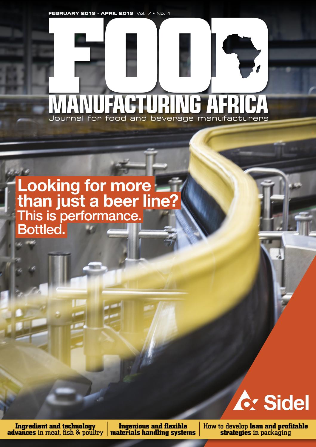 Food Manufacturing Africa Q1 2019 by New Media B2B Issuu