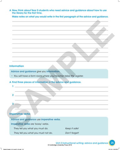Cambridge Grammar & Writing Skills Learner's book 6 sample by Cambridge ...