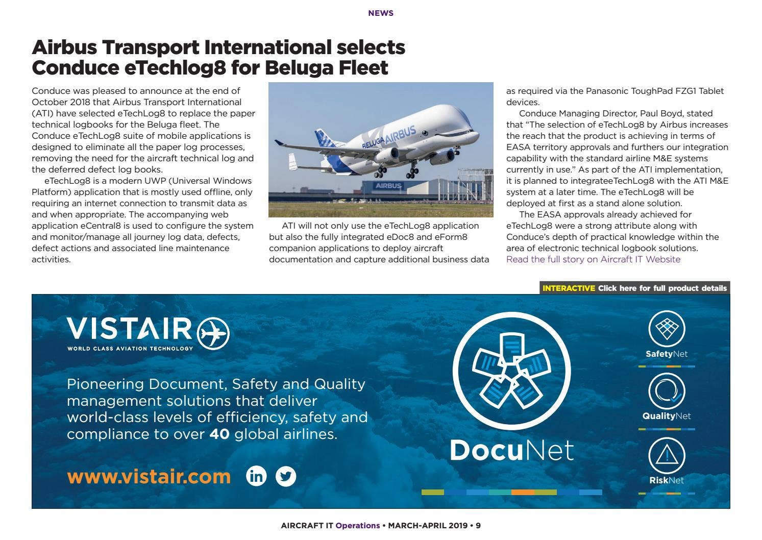 Aircraft IT Operations, V8.1, March-April 2019 by aircraftit - Issuu