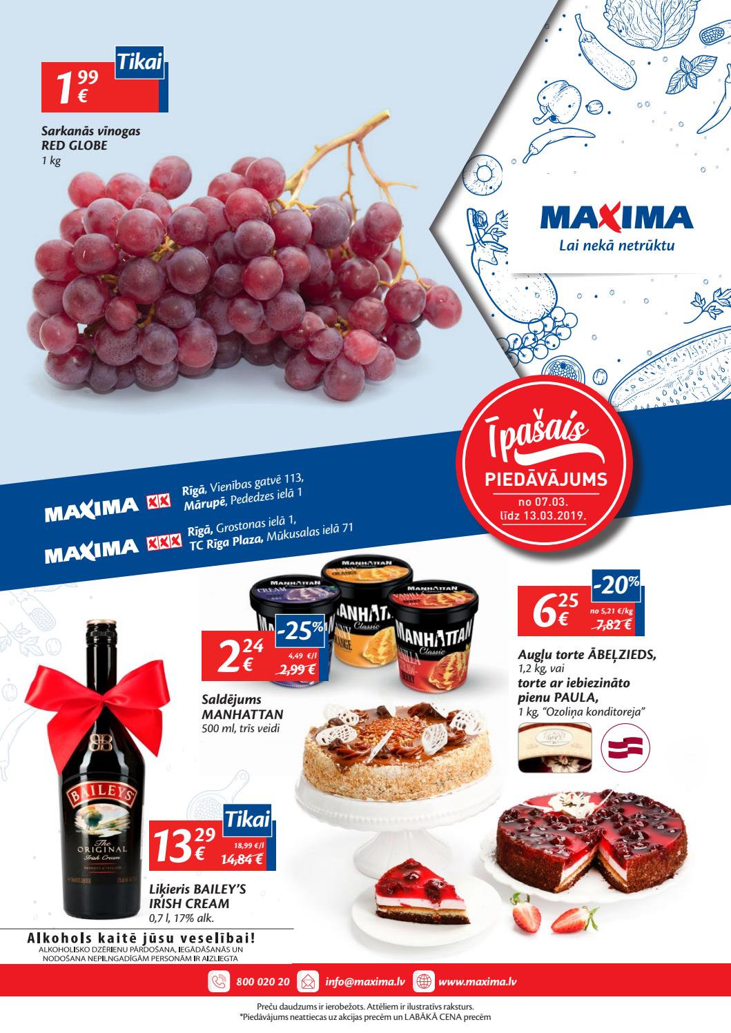 MAXIMA | ĪPAŠAIS PIEDĀVĀJUMS | 07.02 - 13.03. by Maxima Latvija - Issuu