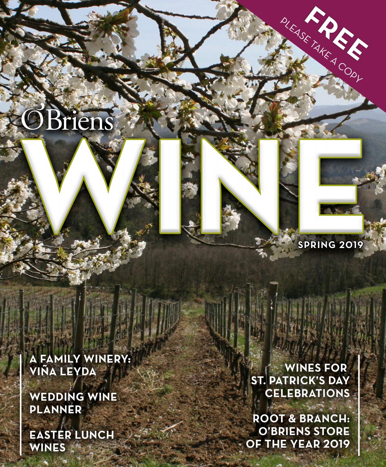 O'Briens WINE Magazine Issue 9 Spring Edition by OBriens Wine Issuu