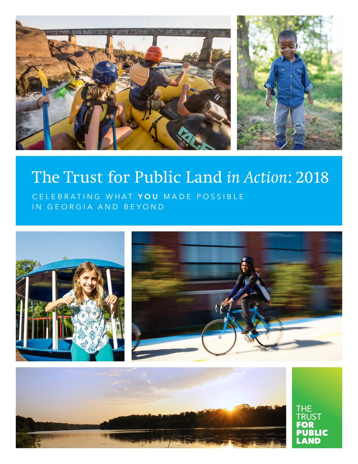 The Trust for Public Land in Action 2018 by Trust for Public