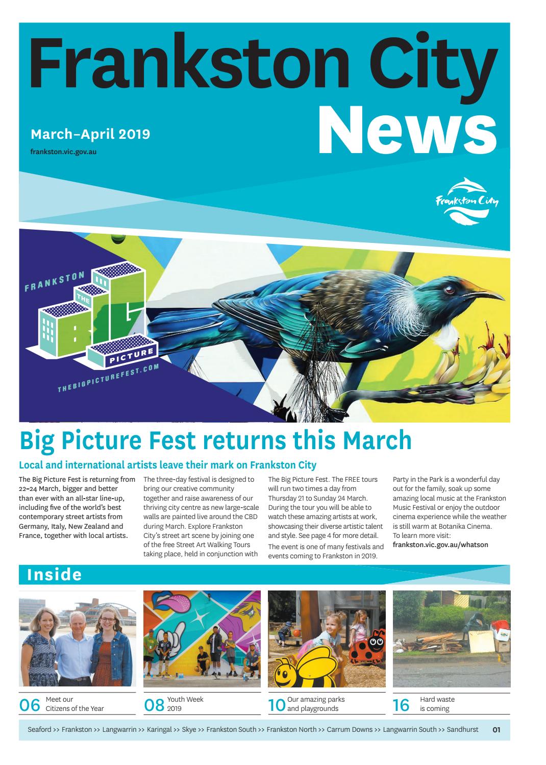 Frankston City News March/April 2019 by Frankston City News Issuu