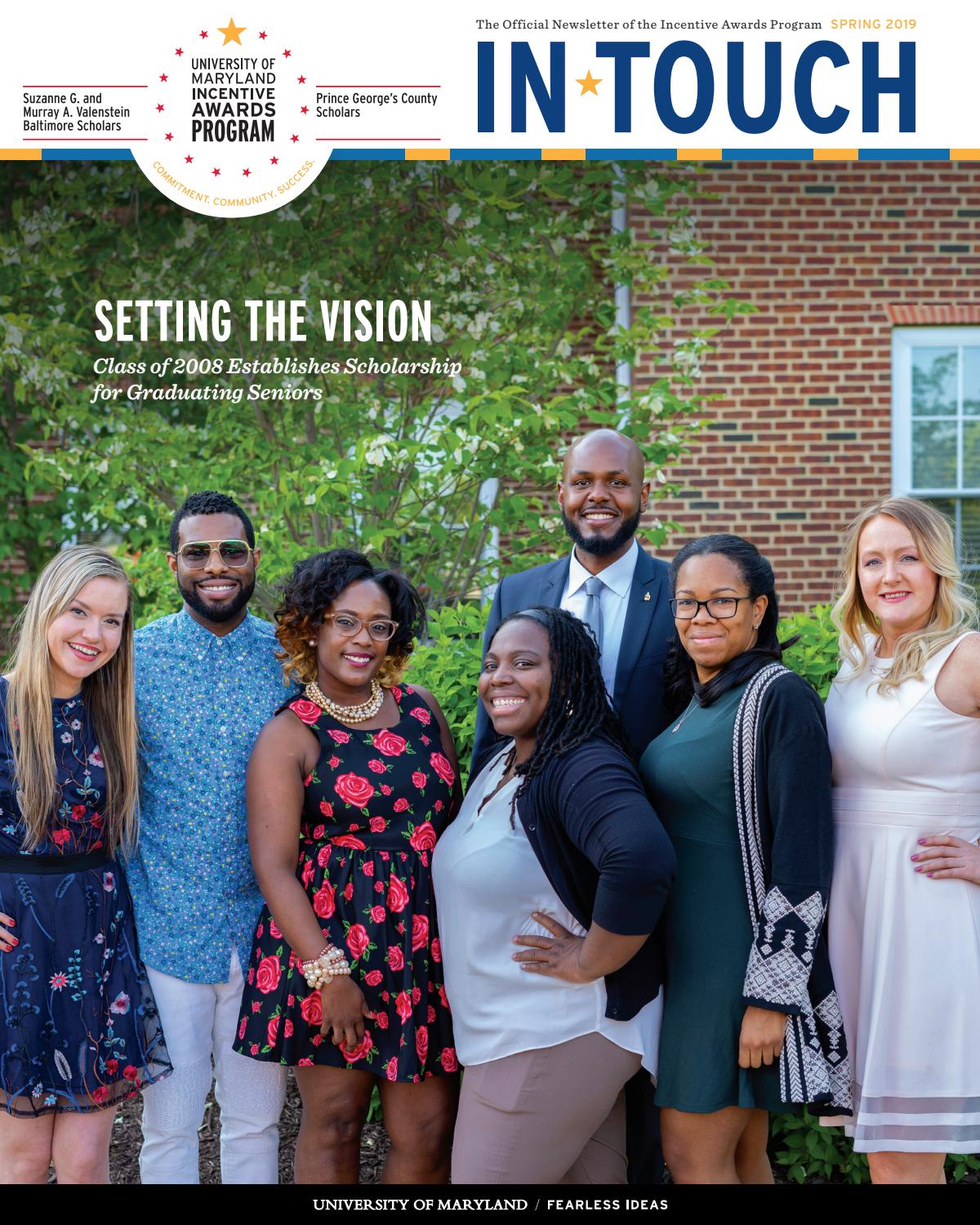In Touch / UMD Incentive Awards Program / Spring 2019 by University of