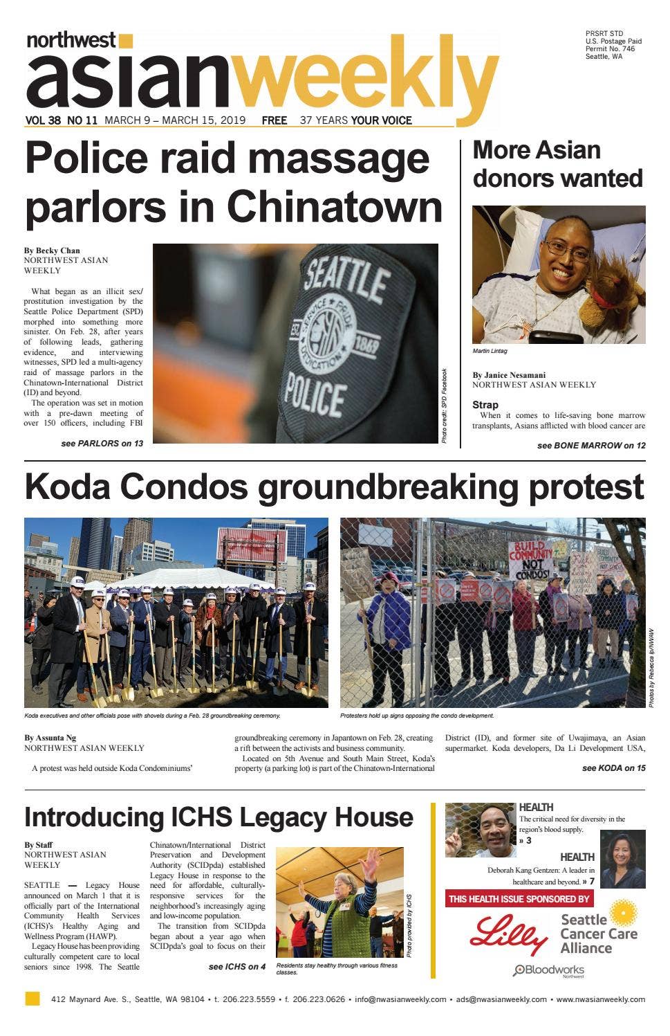 VOL 38 NO 11 | MARCH 9 – MARCH 15, 2019 by Northwest Asian Weekly - Issuu