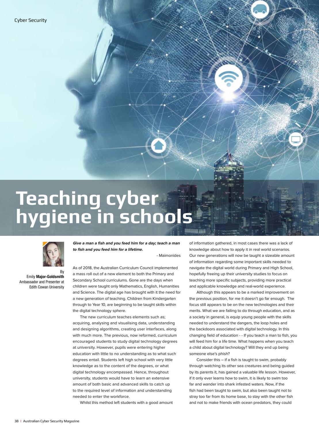 Australian Cyber Security Magazine, ISSUE 7, 2019 by Asia