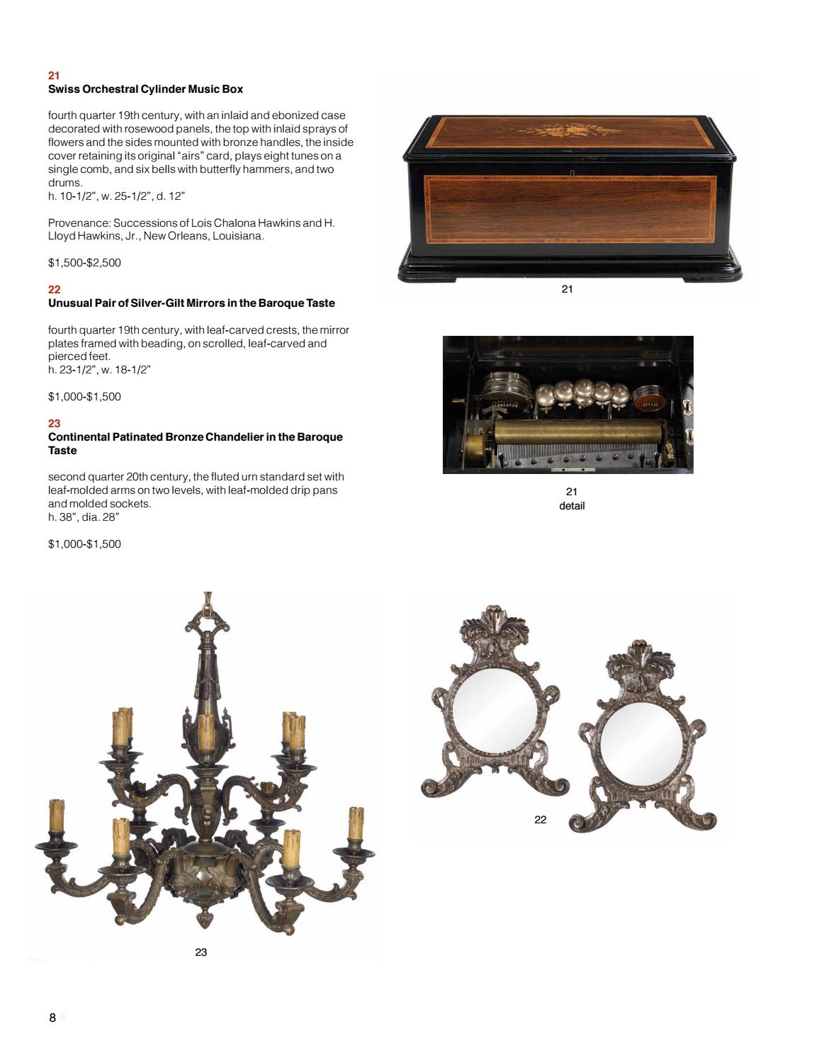 March 23 24, 2019 Estates Auction by New Orleans Auction March 23 24, 2019 Estates Auction by New Orleans Auction