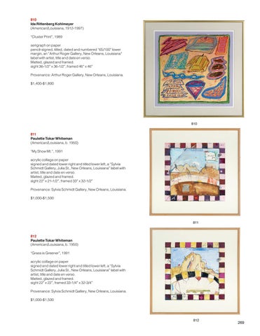 March 23 24, 2019 Estates Auction by New Orleans Auction March 23 24, 2019 Estates Auction by New Orleans Auction