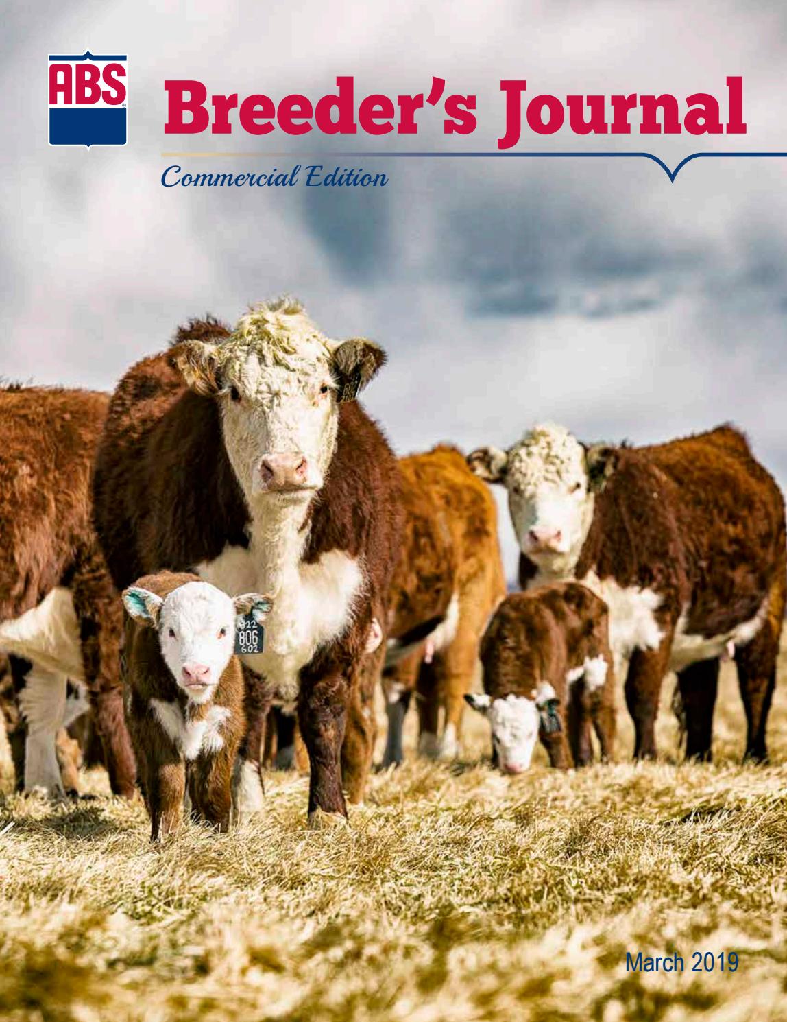 ABS Beef Breeder's Journal March 2019 by ABS Global, Inc. Issuu