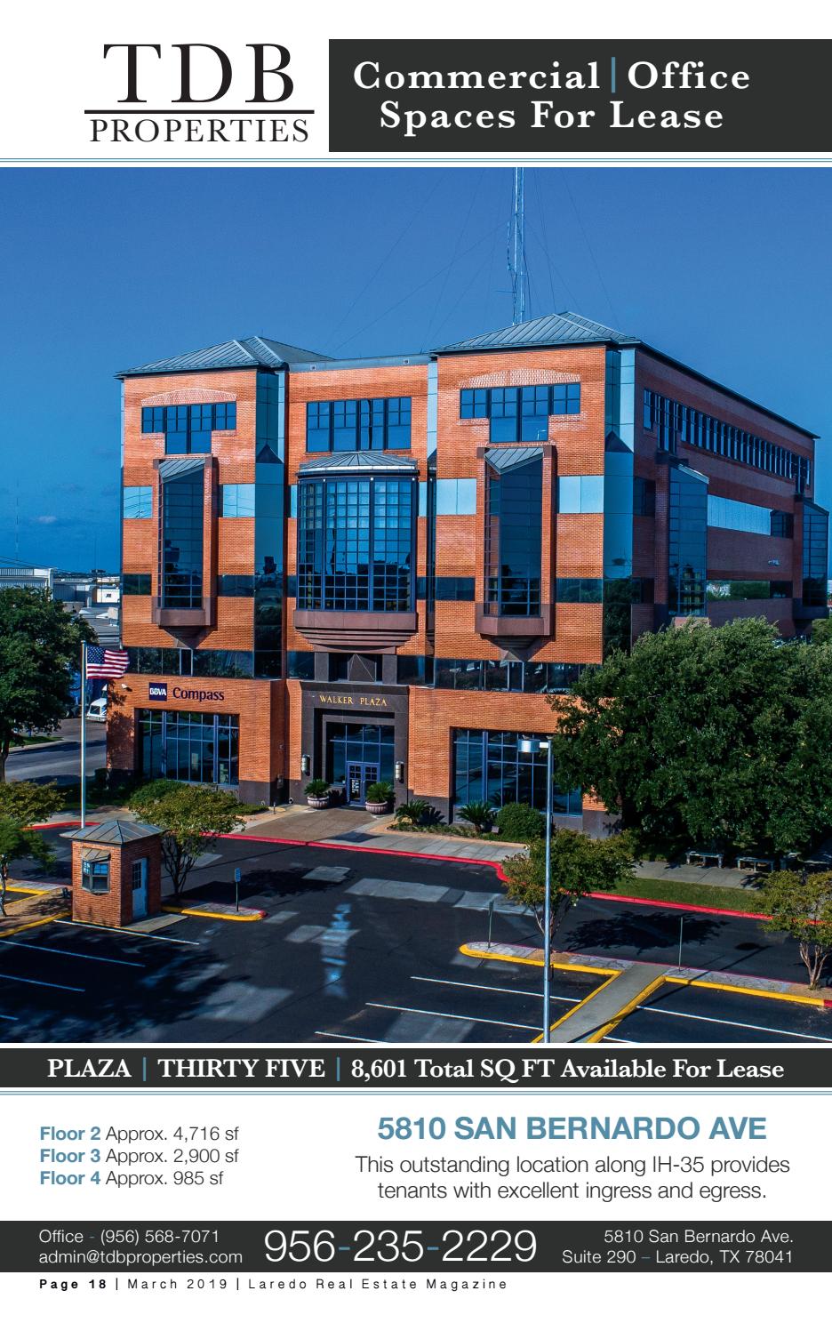 Laredo Real Estate Magazine March 2019 by Laredo Real Estate Magazine