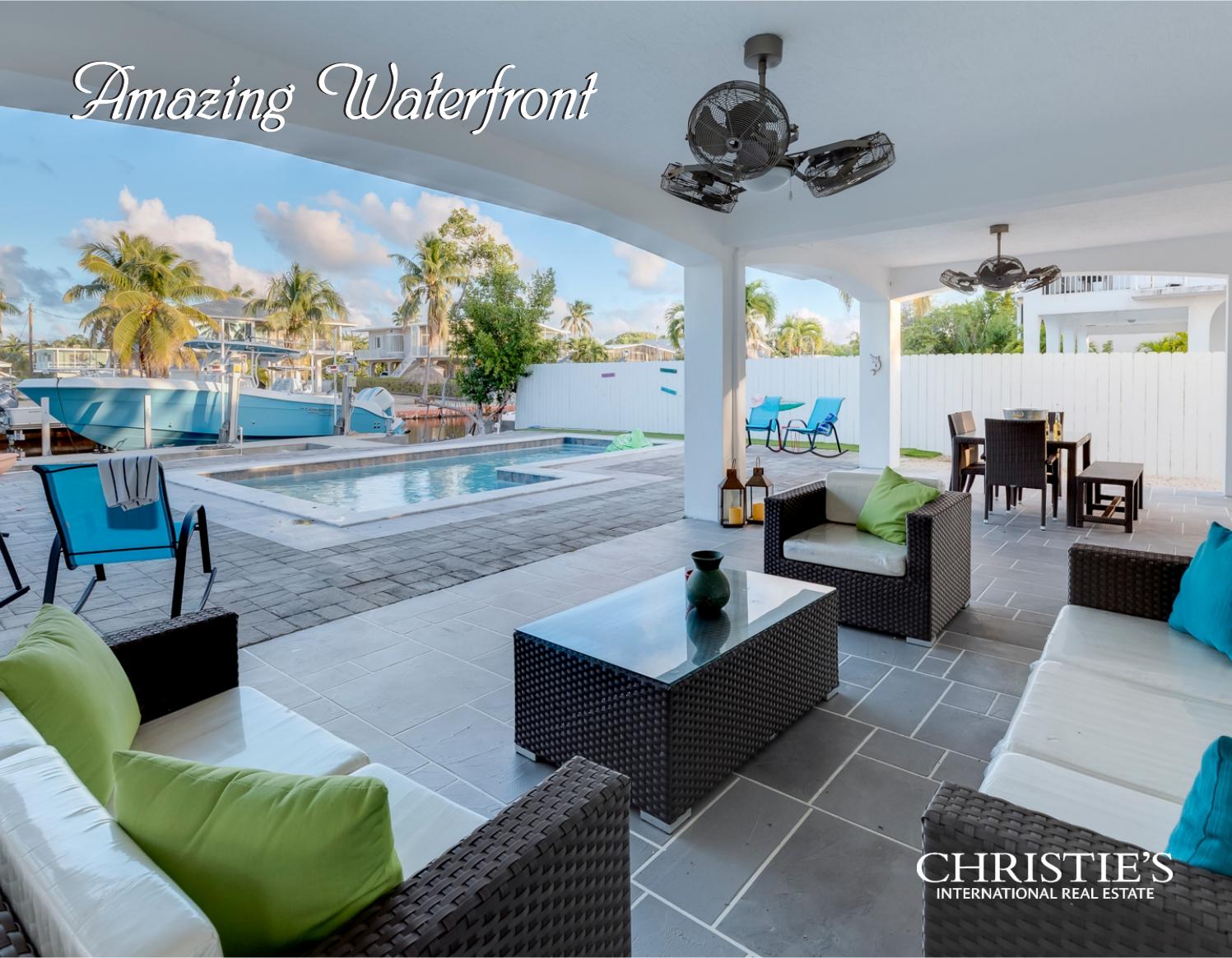 Coastal Cottage Pool Home Florida Keys Home for Sale by American