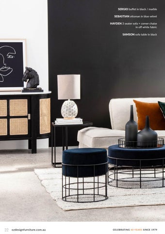 OZ Design Furniture 冬季 19 家具型录 第 22 页