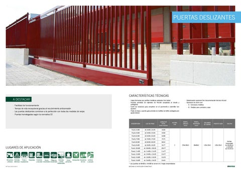 29 puerta deslizante by Rivisa - Issuu