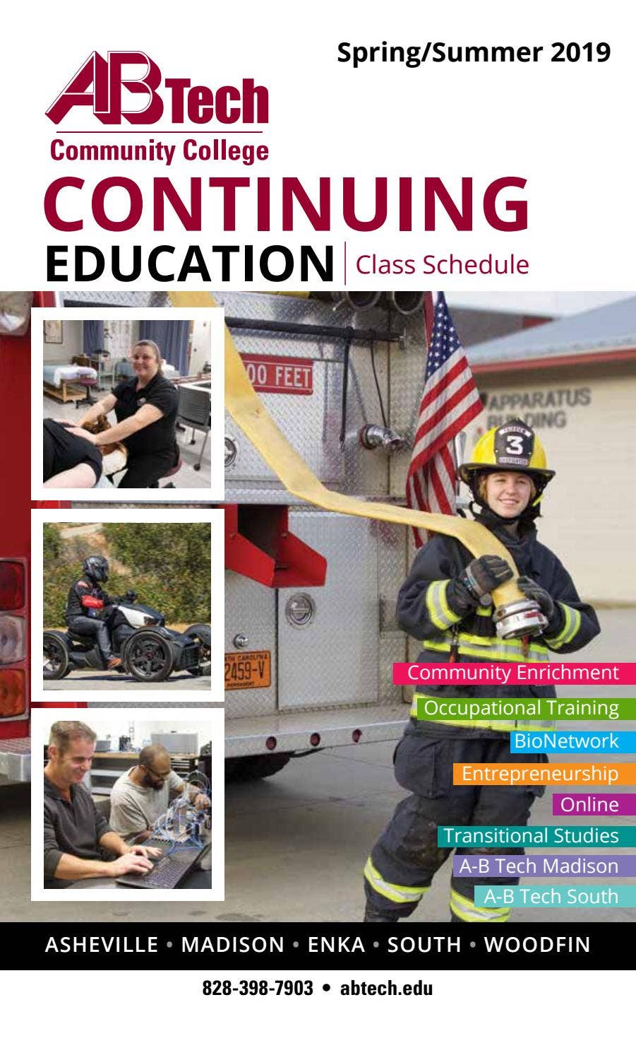 2019 Spring/Summer AB Tech Continuing Education Class Schedule by