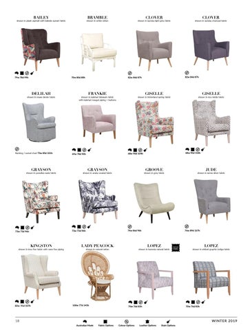 OZ Design Furniture 家具目录 · 冬季 2019 Directory 第 18 页