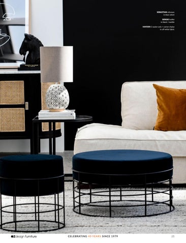 OZ Design Furniture 家具目录 · 冬季 2019 Directory 第 21 页