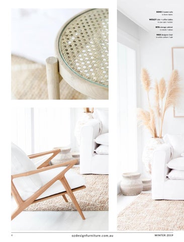 OZ Design Furniture 家具目录 · 冬季 2019 Directory 第 4 页