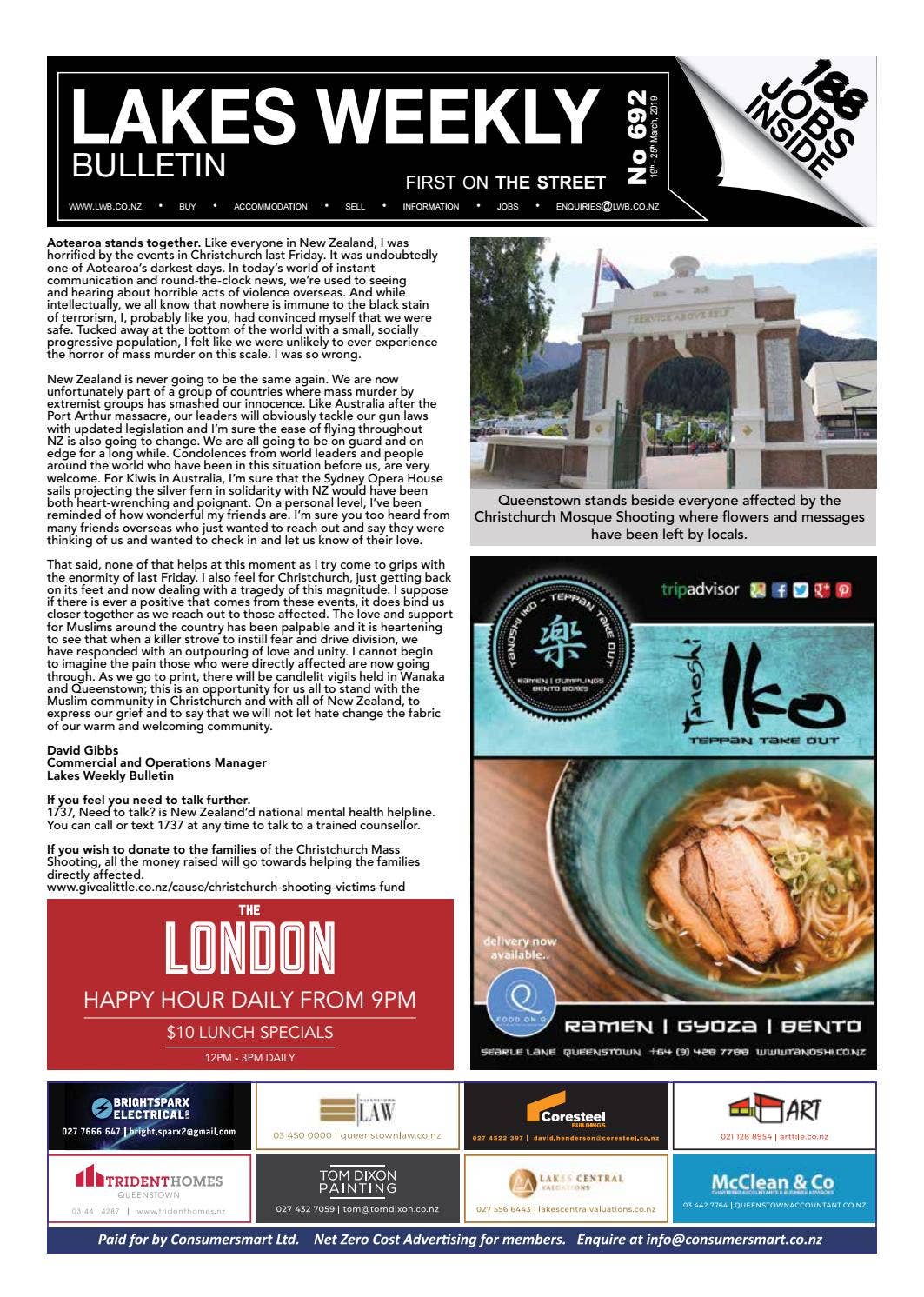 Issue 692 by Lakes Weekly Bulletin - Issuu
