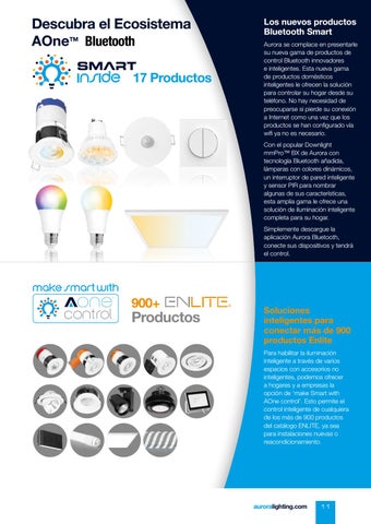Aurora Lighting 灯饰目录 · Bluetooth Gama - Espagne 第 13 页
