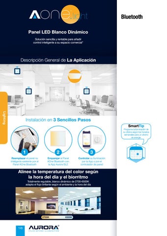 Aurora Lighting 灯饰目录 · Bluetooth Gama - Espagne 第 18 页