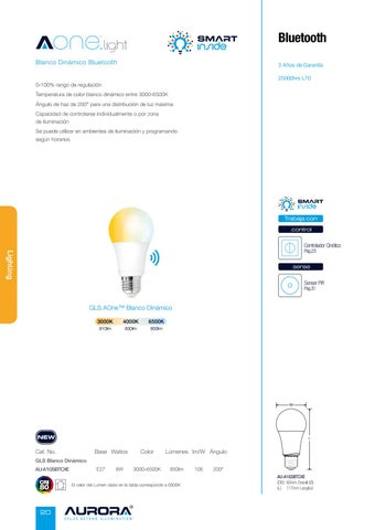 Aurora Lighting 灯饰目录 · Bluetooth Gama - Espagne 第 22 页