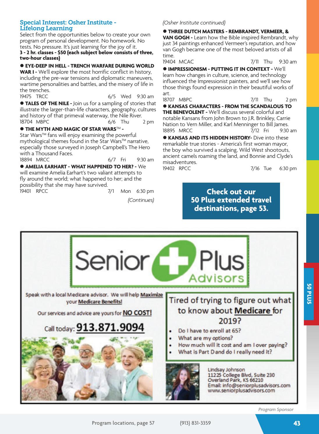 My JCPRD Catalog MayAugust 2019 by JCPRD / Johnson County Park and