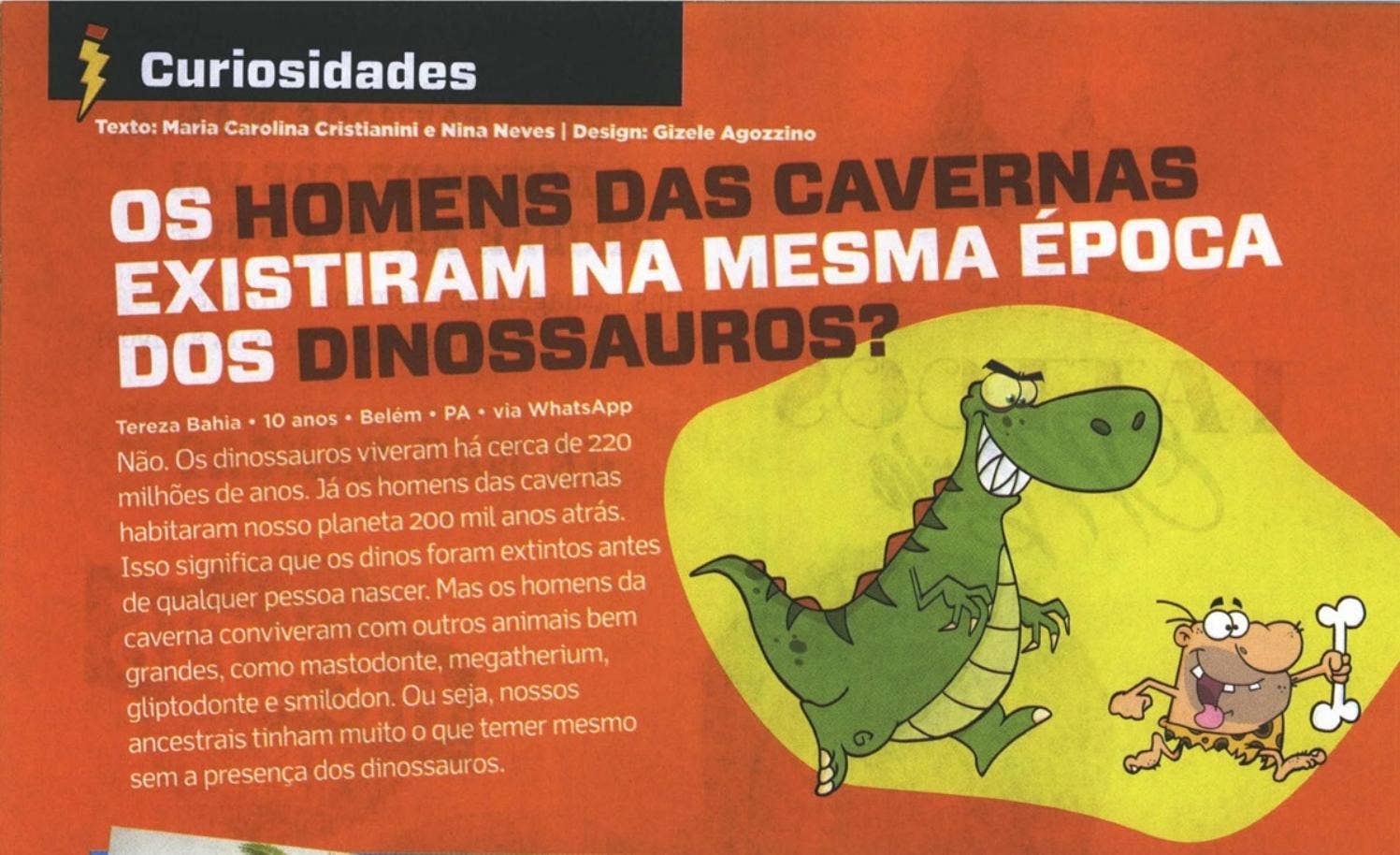 RECREIO - MAIO 2016 - OS HOMENS DAS CAVERNAS EXISTIRAM NA MESMA ÉPOCA ...