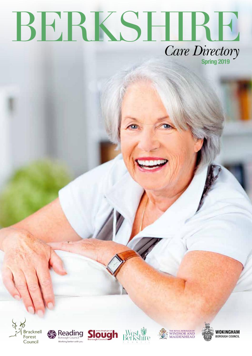 Berkshire Care Directory Spring 2019 by Octagon D&M Ltd Issuu