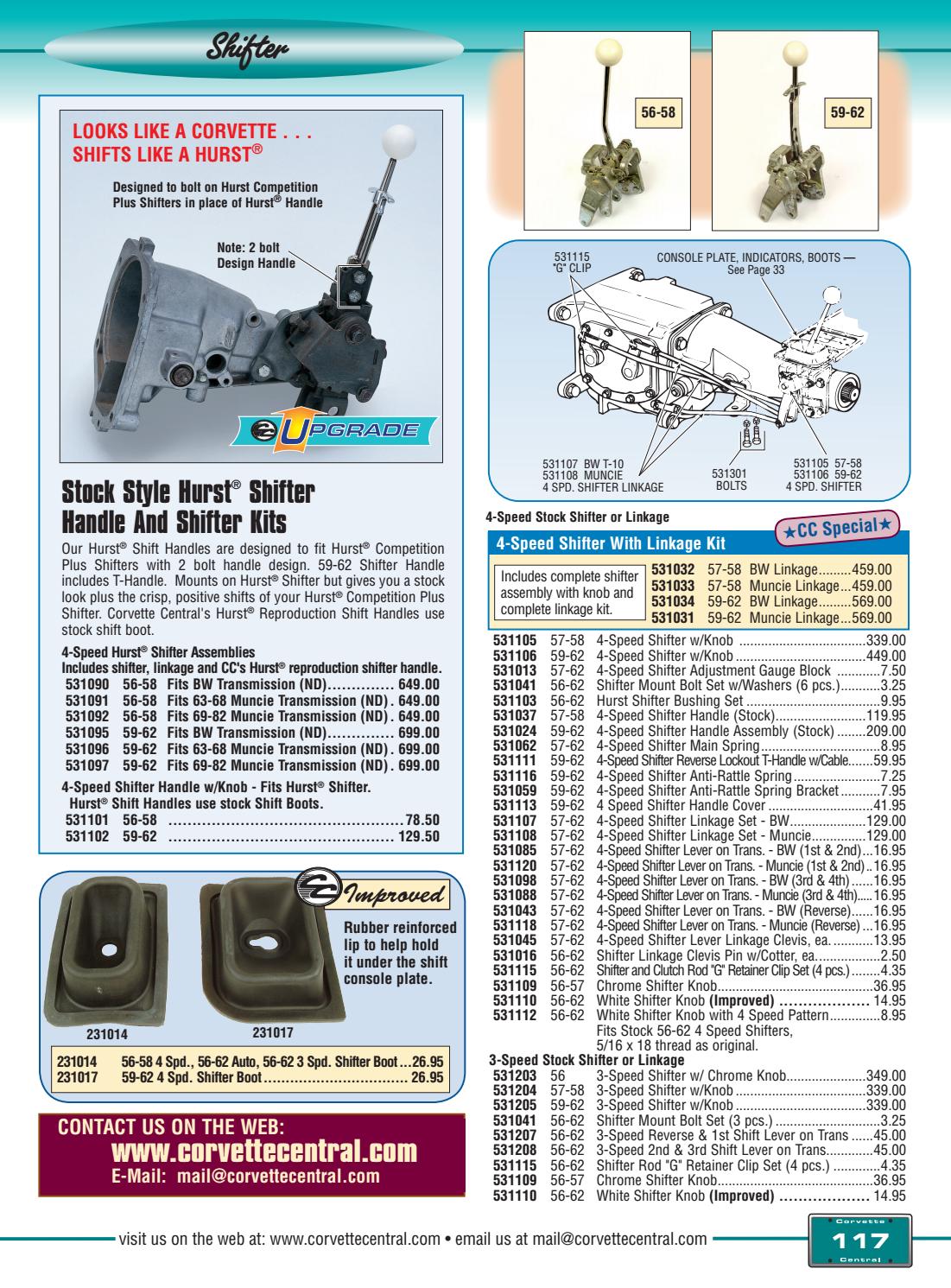 Corvette Central C1 (5362) Corvette Parts Catalog by Corvette Central