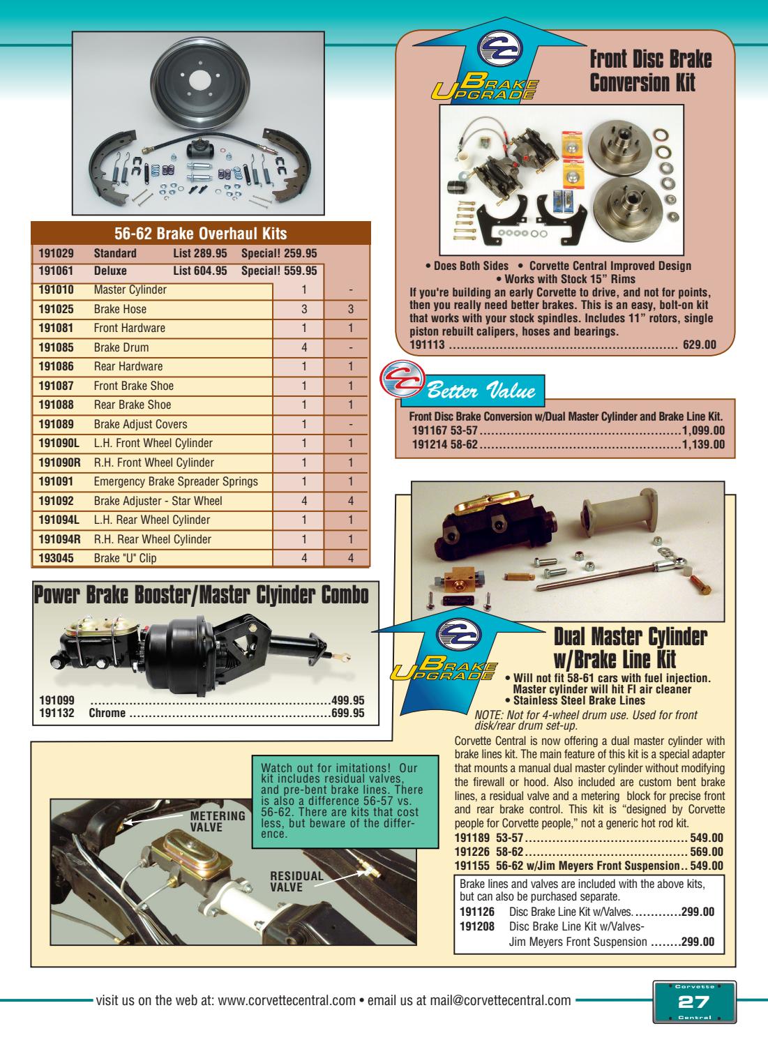 Corvette Central C1 (5362) Corvette Parts Catalog by Corvette Central