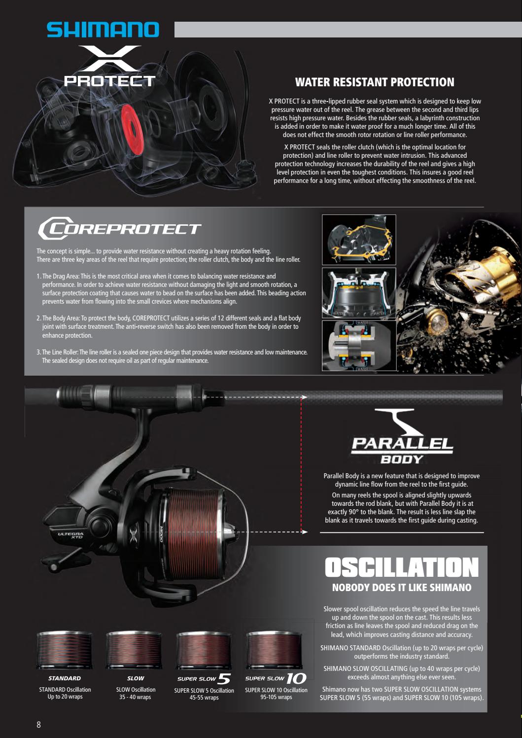 shimano reel catalogue
