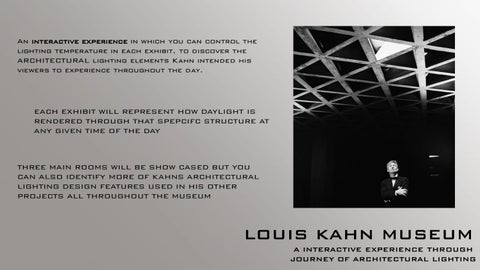 工程 Proposal: Louis Kahn Exhibition 第 4 页