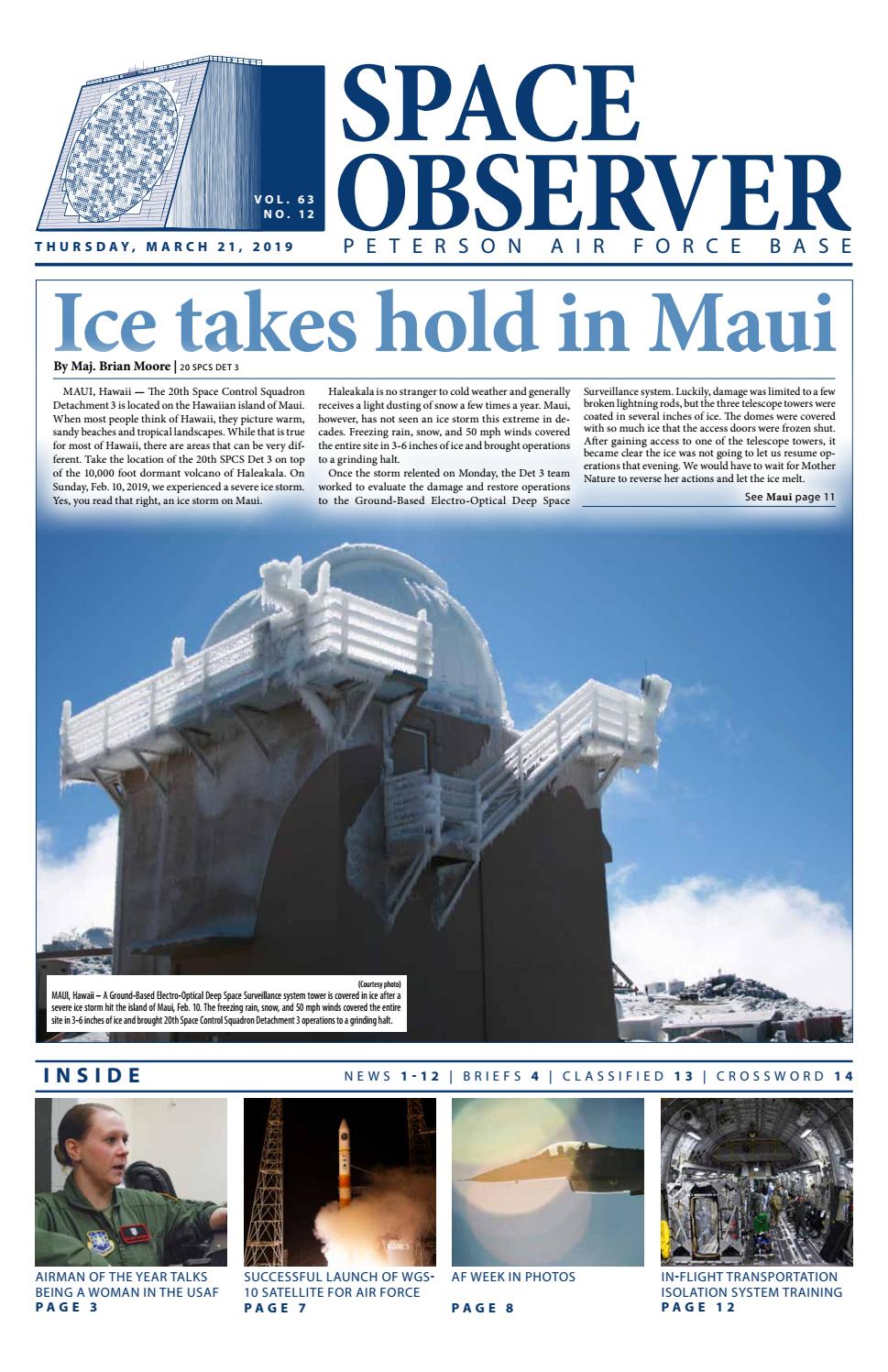 Peterson Space Observer March 21, 2019 by 6035 Media - Issuu